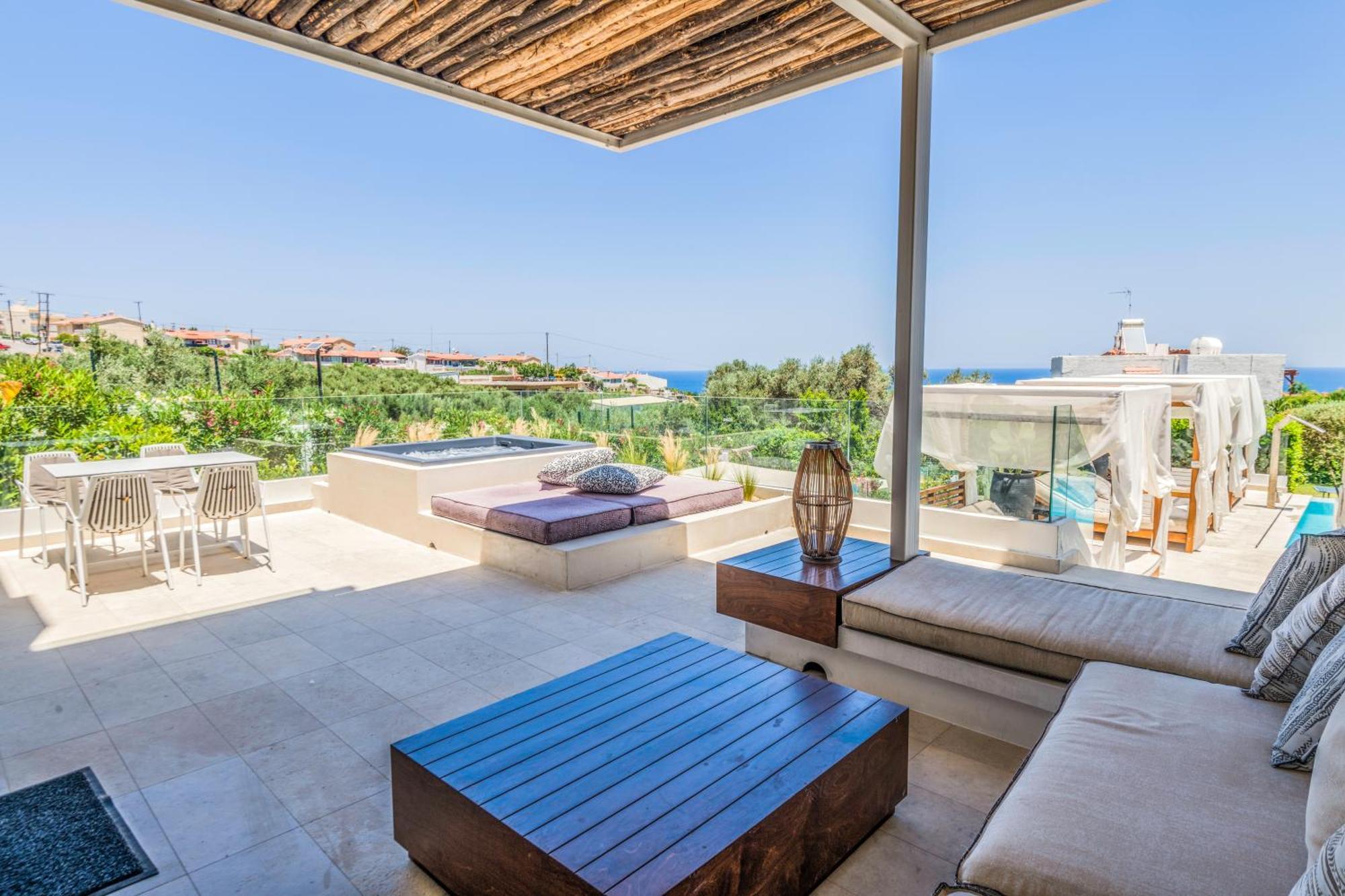 העיירה רתימנו Made Of Blue Luxury Suites Collection מראה חיצוני תמונה