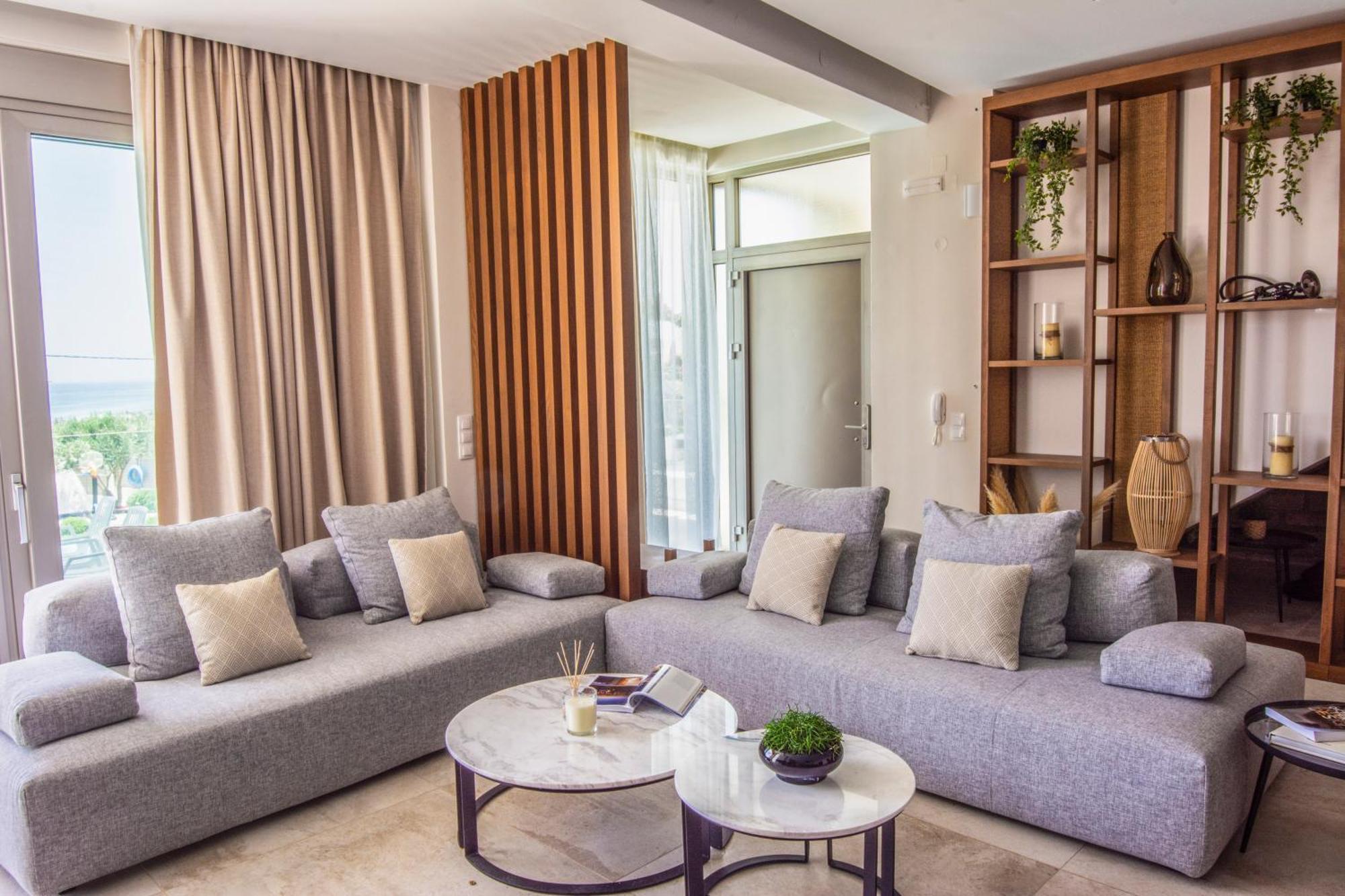 העיירה רתימנו Made Of Blue Luxury Suites Collection מראה חיצוני תמונה